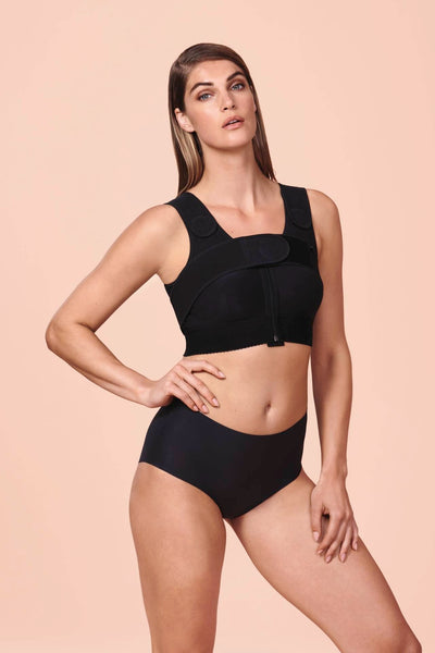 Anita Care - Valencia Soutien-Gorge de Compression Fermeture Frontale Noir Anita Care Soutien Gorge de Compression