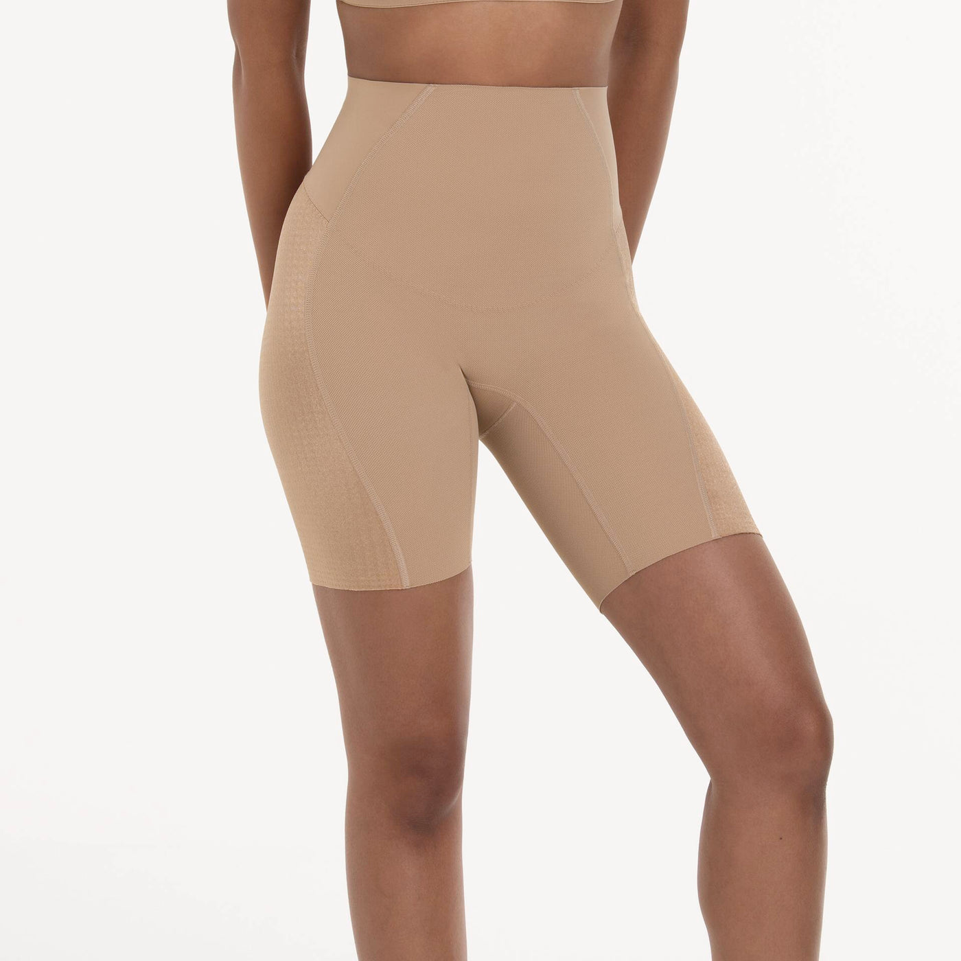 Anita - Beauty Shaper Gaine-Culotte Longue À Coupe Nette Deep Sand Anita Culotte Gianantes À Jambes Longue