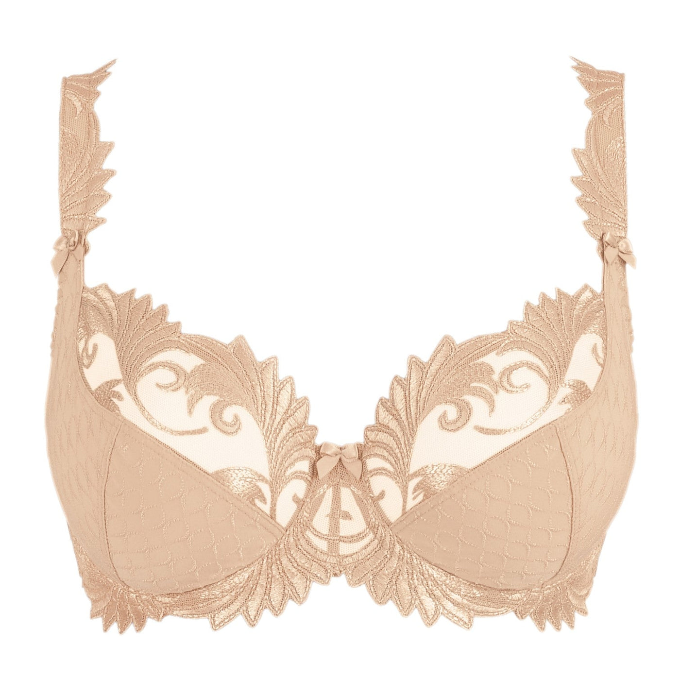 Empreinte - Thalia Corbeille Maille Avec Armatures Caramel Balconnet Empreinte