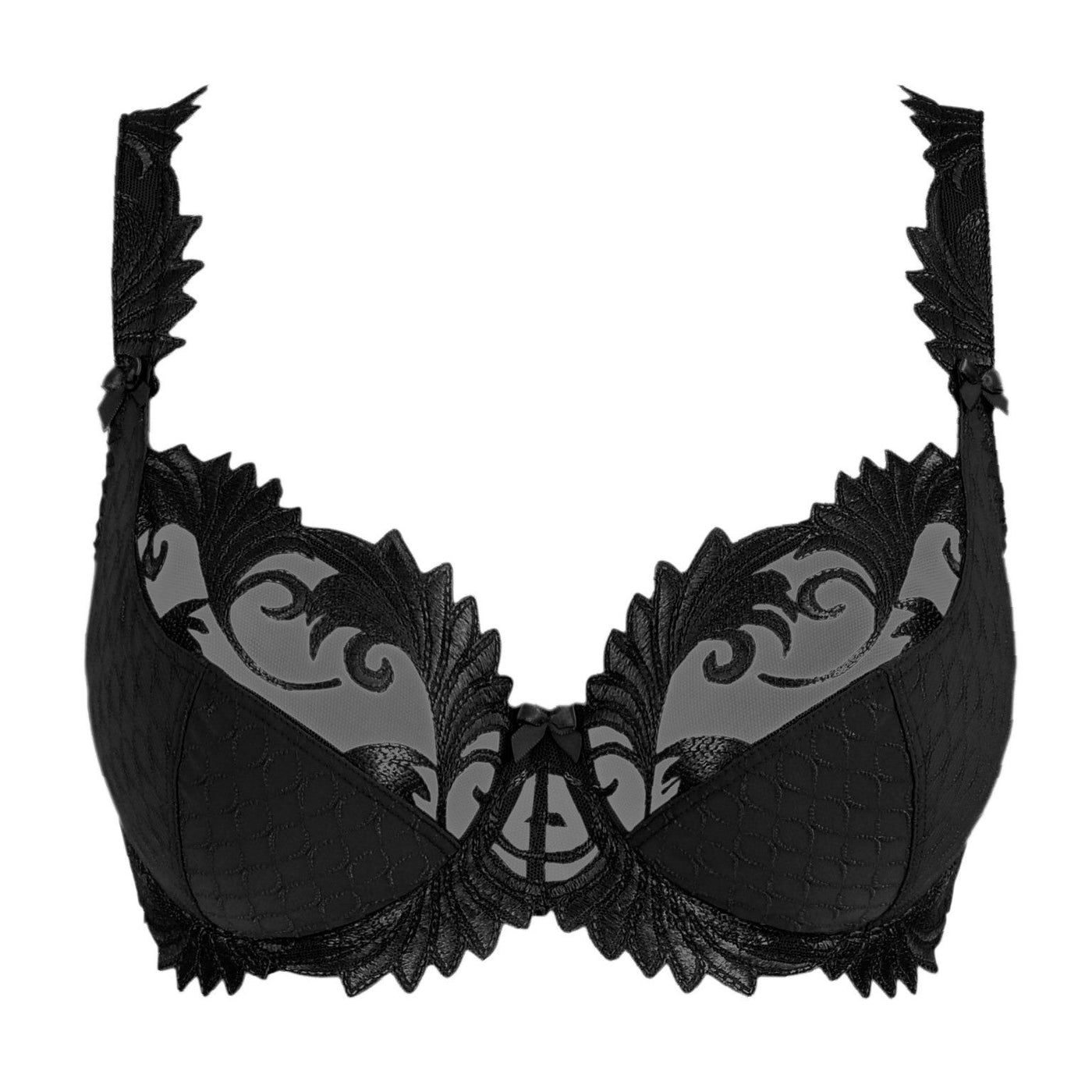 Empreinte - Thalia Corbeille Maille Avec Armatures  Noir Balconnet Empreinte