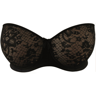 Empreinte - Melody Soutien-Gorge Bandeau Noir Soutien Gorge Sans Armatures Empreinte