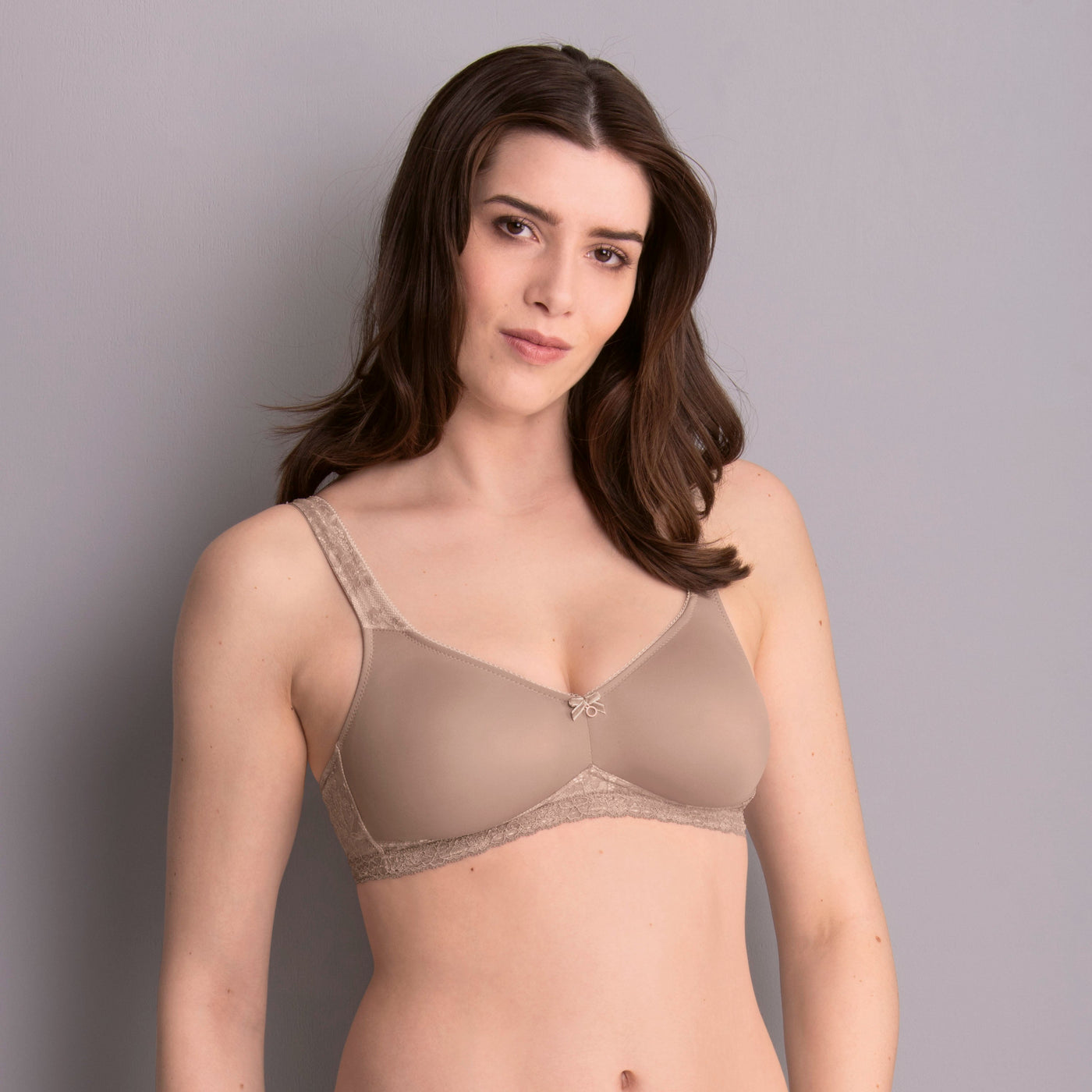 Rosa Faia Abby Soft Bra With Molding - Dusty Rose Soft Cup Bra Rosa Faia 