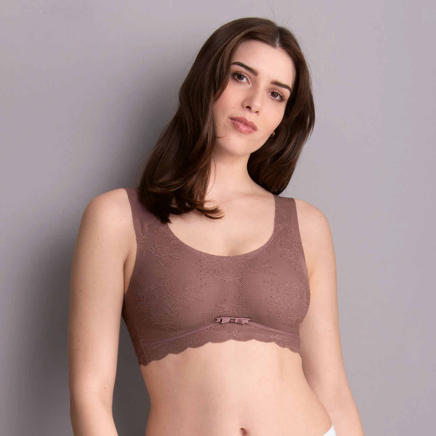 Anita - Essentials Bralette En Dentelle Avec Bonnets Berry Anita Soutien Gorge Sans Armatures