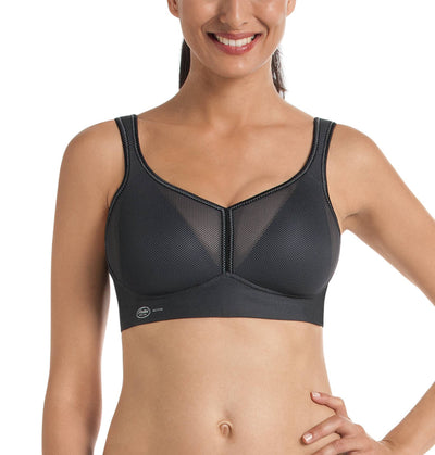 Anita Active - Air Control Soutien Gorge De Sport Avec Coques Anthracite Anita Active Soutien Gorge de Sport