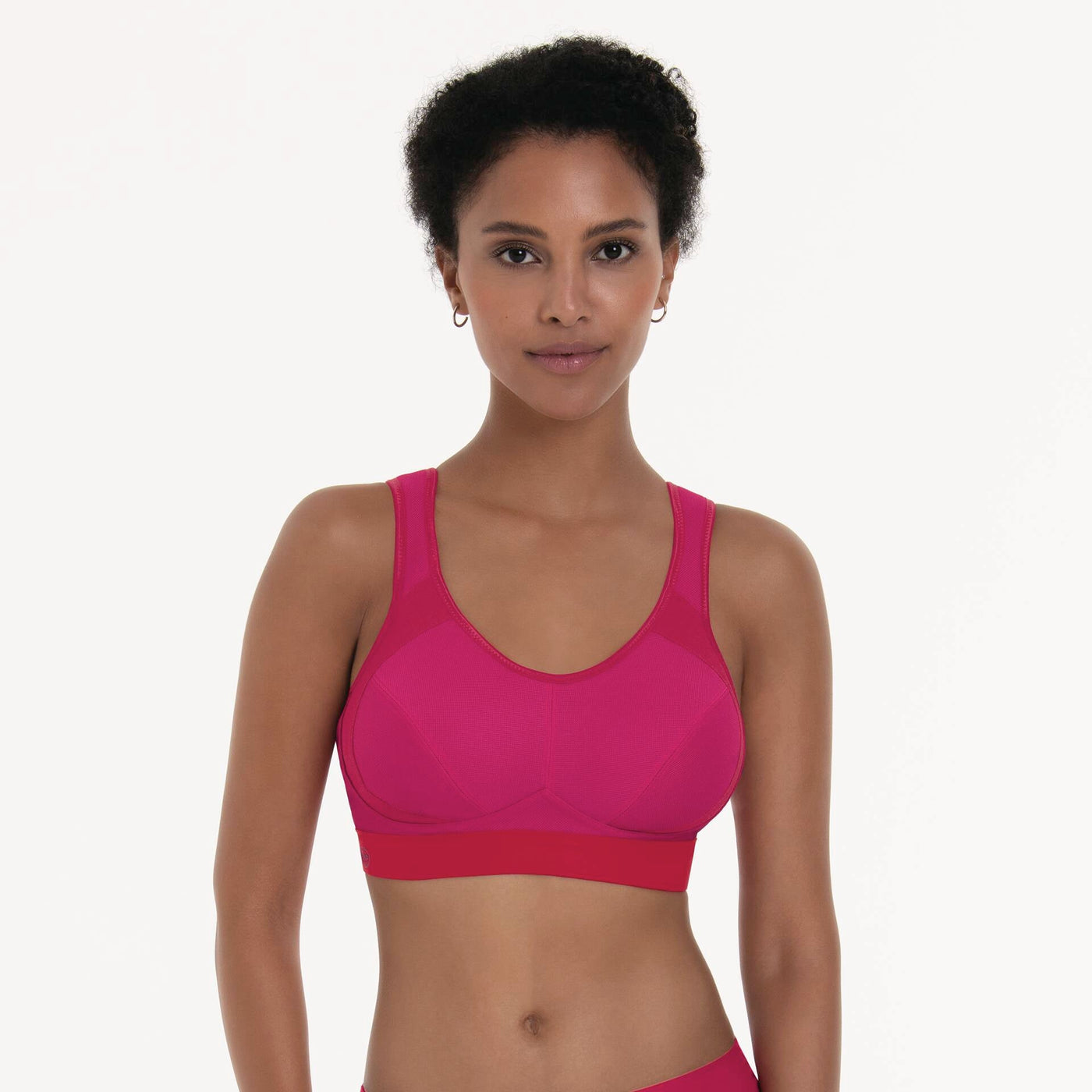 Anita Care - Extreme Control Soutien-Gorge De Sport Pour Prothèse Bilatéral Rouge Bonbon