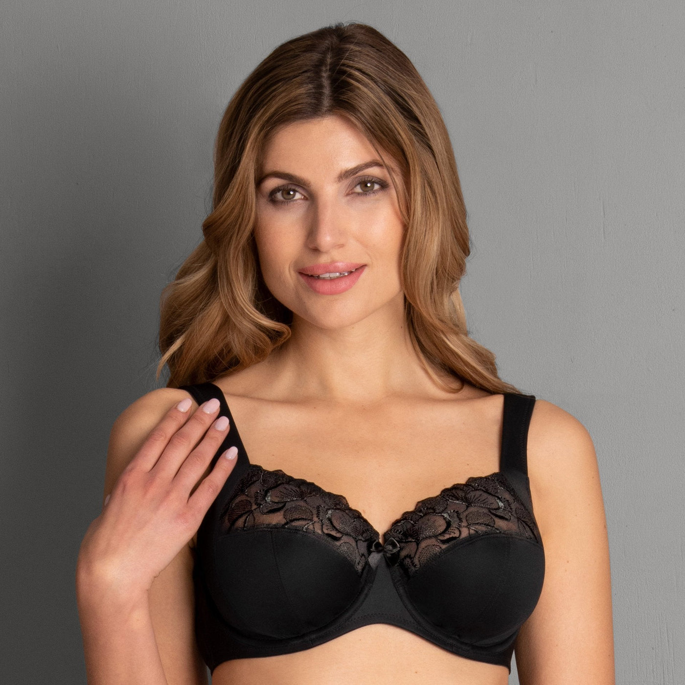 Anita - Lucia Soutien Gorge Top Comfort à Armatures Noir Anita Soutien Gorge Emboîtant