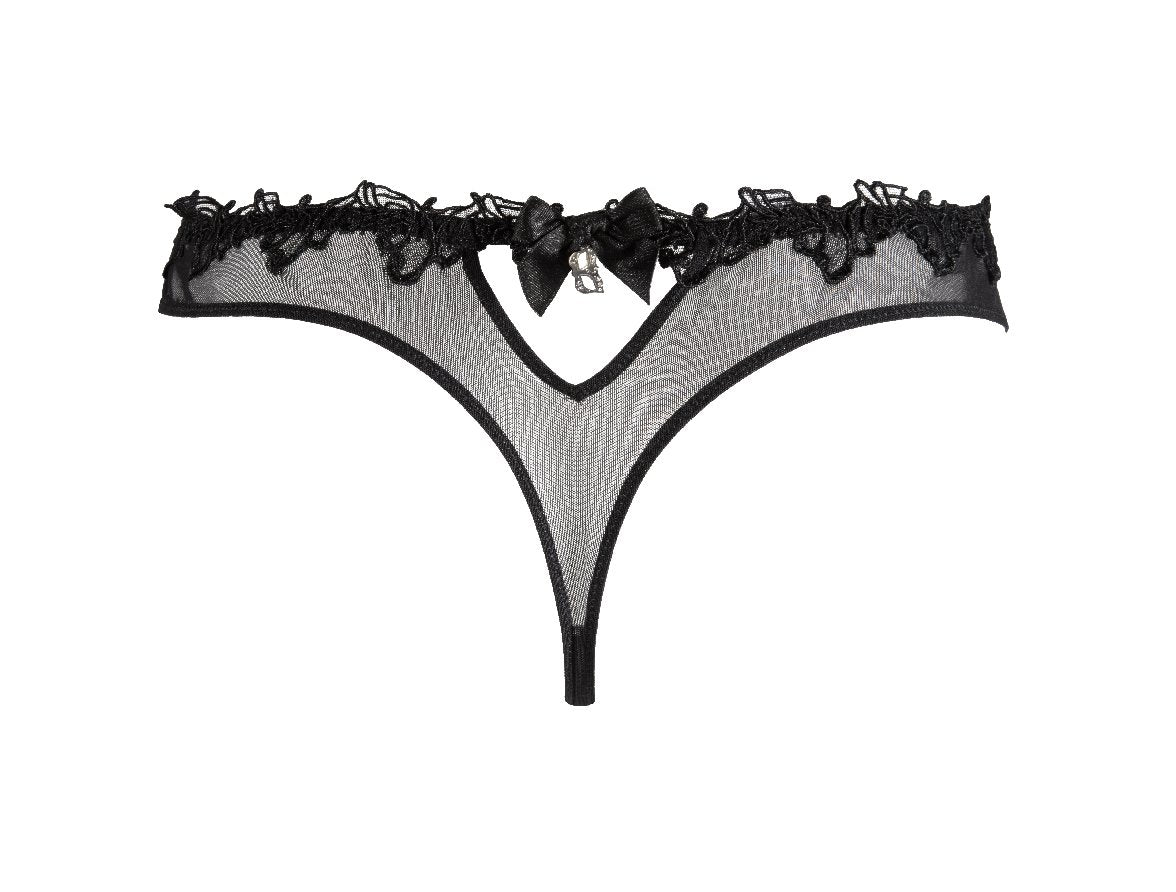 Lise Charmel - Soir De Venise Sexy Thong Noir Diamant