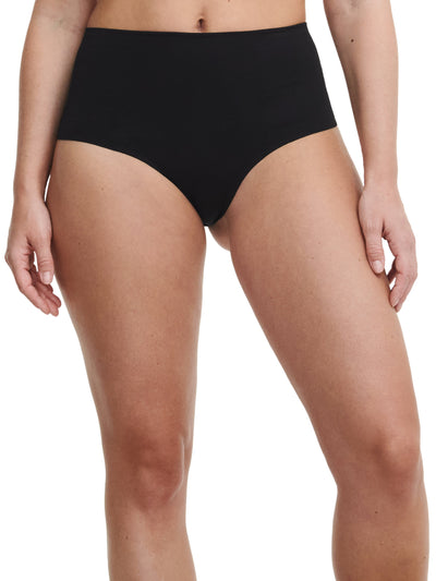 Chantelle - Smooth Comfort String Taille Haute Sculptant Noir Chantelle String