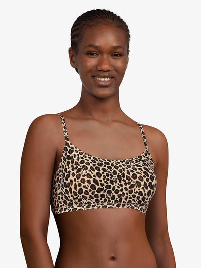 Chantelle - Softstretch Brassière A Coque Léopard Chantelle Soutien-Gorge Rembourré