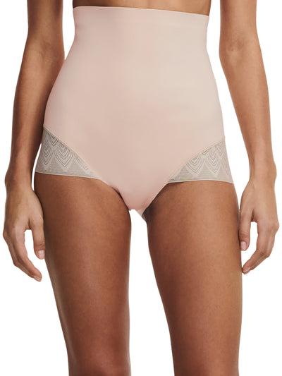 Chantelle - Sexy Shape Culotte Très Taille Haute Beige Doré Chantelle Culotte Haute