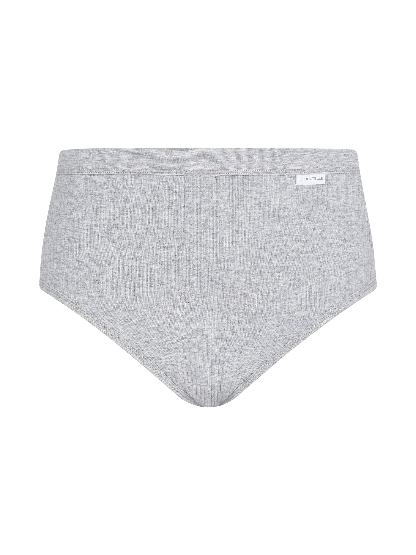 Chantelle - Coton Confort Culotte Taille Haute Mixed Grey Chantelle Culotte Haute