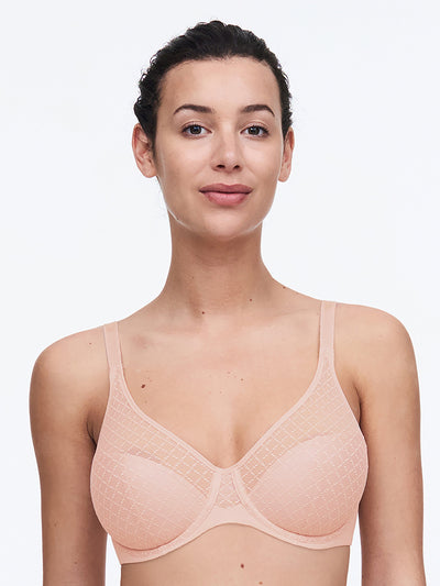 Chantelle - Norah Soutien-Gorge Moulé Enveloppant Rose Poudré Chantelle EasyFeel Soutien Gorge Moulé