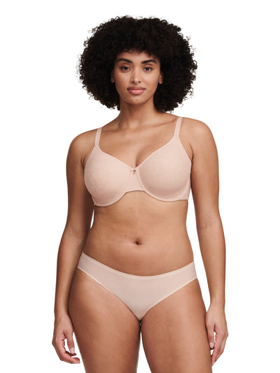 Chantelle - Confort Chic Soutien-Gorge Moulé Très Couvrant Rose Poudré Chantelle Soutien Gorge Moulé