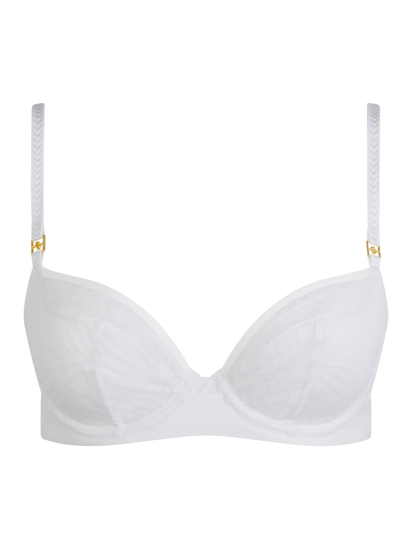 Chantelle - Graphic Allure Soutien-Gorge Armaturé Blanc Chantelle Soutien Gorge Emboȋtant