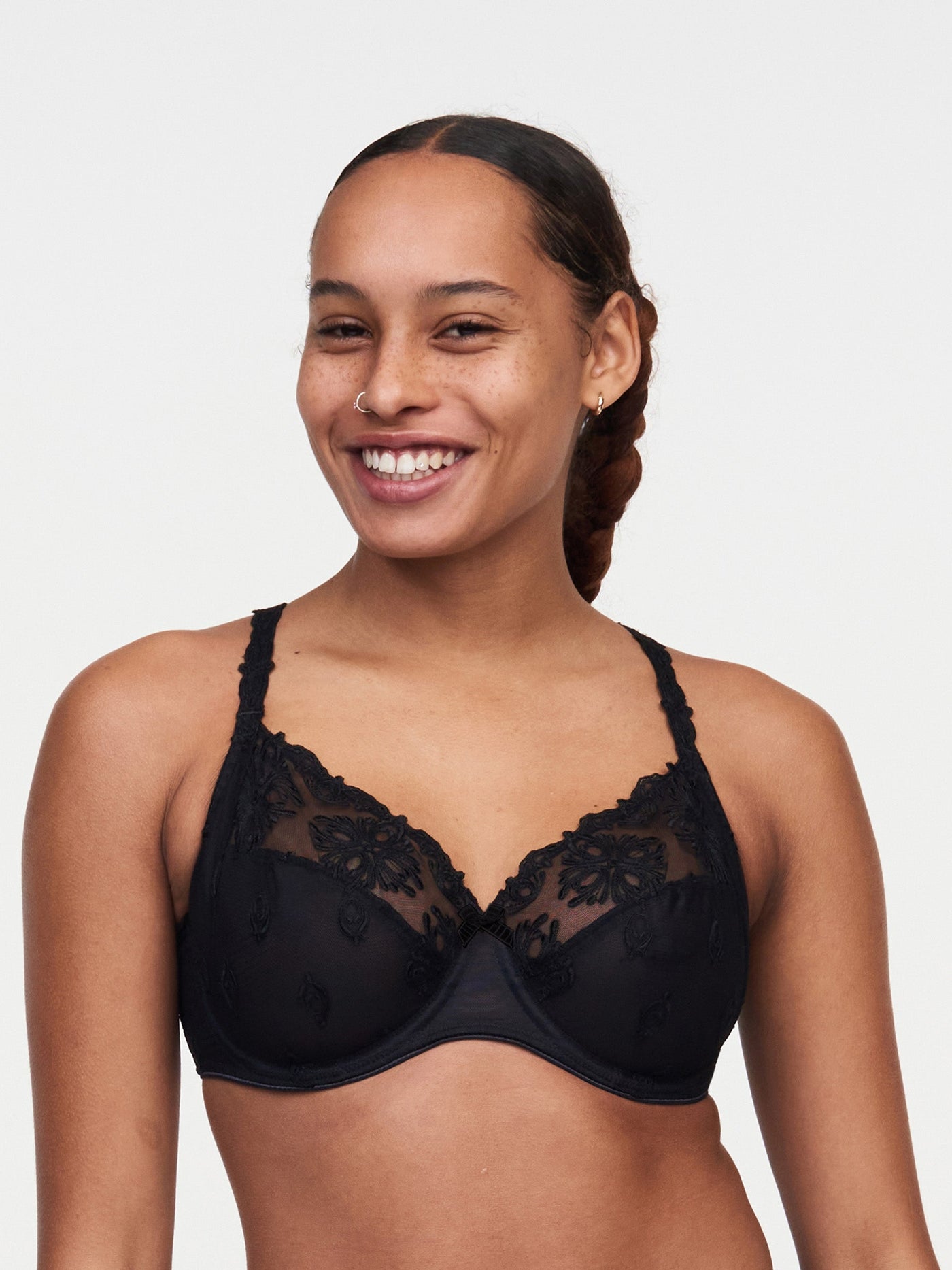 Chantelle - Champs Elysées Soutien-Gorge Armaturé Noir Chantelle Soutien Gorge Emboȋtant