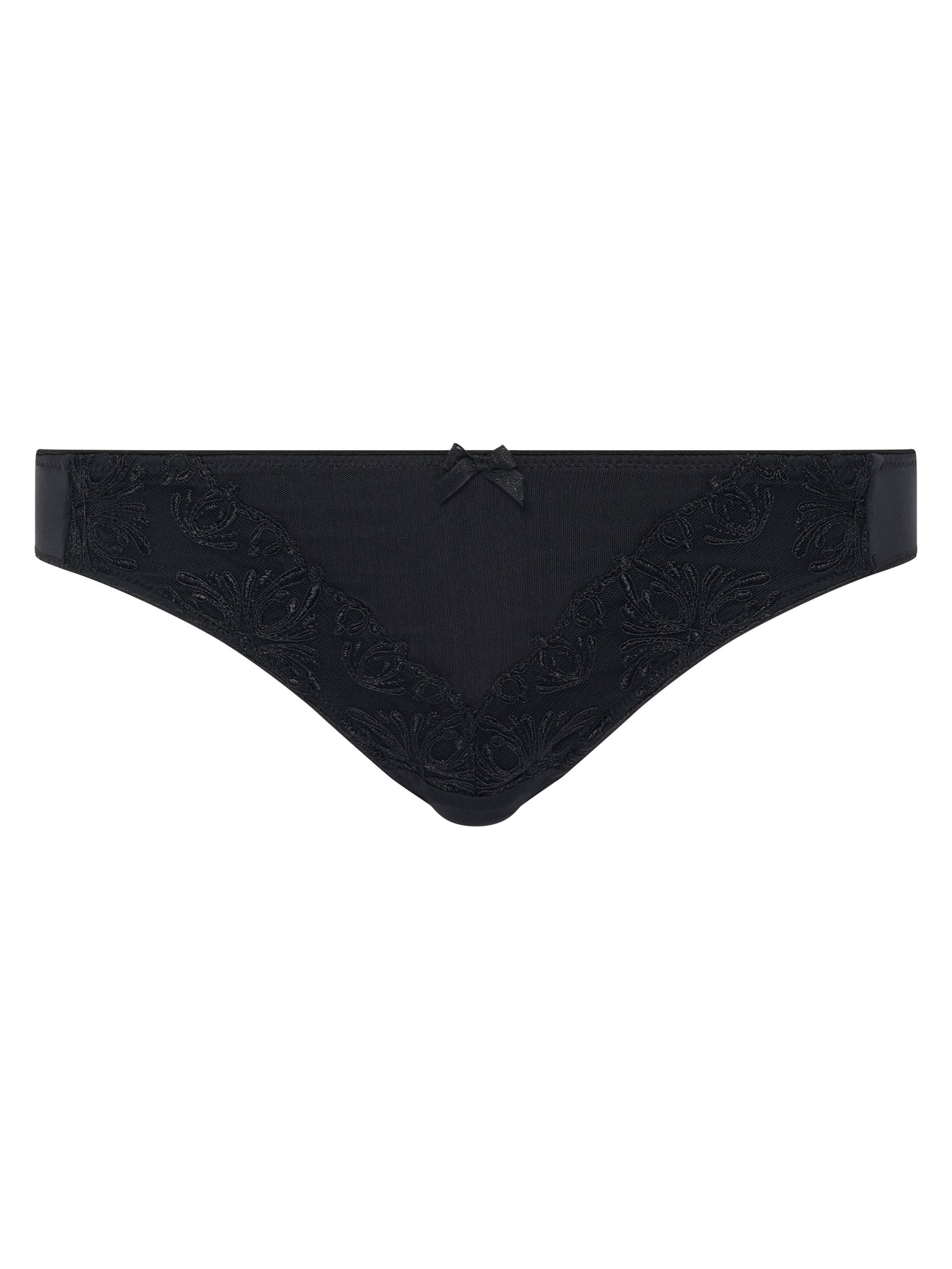 Chantelle - Champs Elysées Slip Evolutif Noir Chantelle Culotte