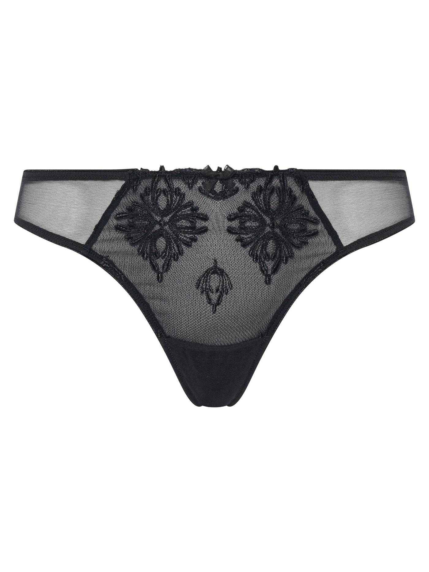 Chantelle - Champs Elysées Tanga Noir Chantelle String