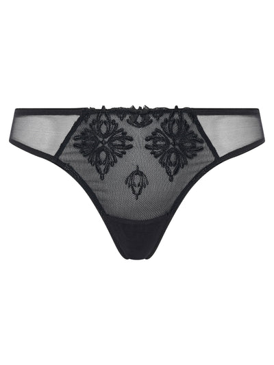 Chantelle - Champs Elysées Tanga Noir Chantelle String