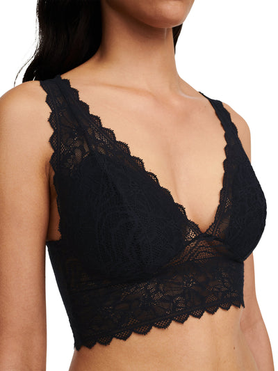 Chantelle Easyfeel - Floral Touch Soutien-Gorge Doux Noir Chantelle EasyFeel Soutien Gorge Sans Armatures