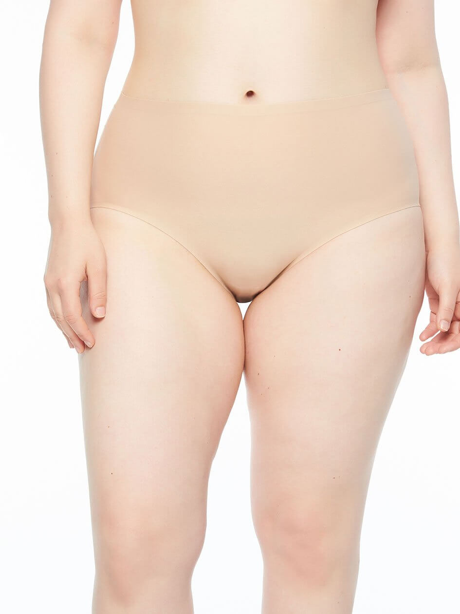 Chantelle - Softstretch Culotte Haute Plus Size (1XL-4XL) Nude Chantelle Culotte Haute