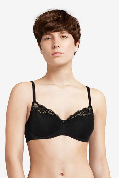 Chantelle Easyfeel - Soutien-Gorge Moulé Couvrant Avec Armatures Marilyn Noir Chantelle EasyFeel Soutien-Gorge Rembourré