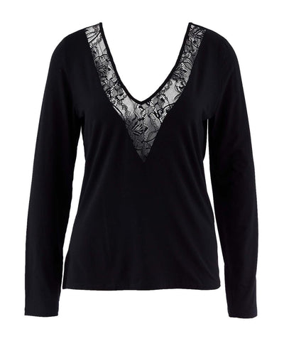 Aubade - Lazy Days Top Noir