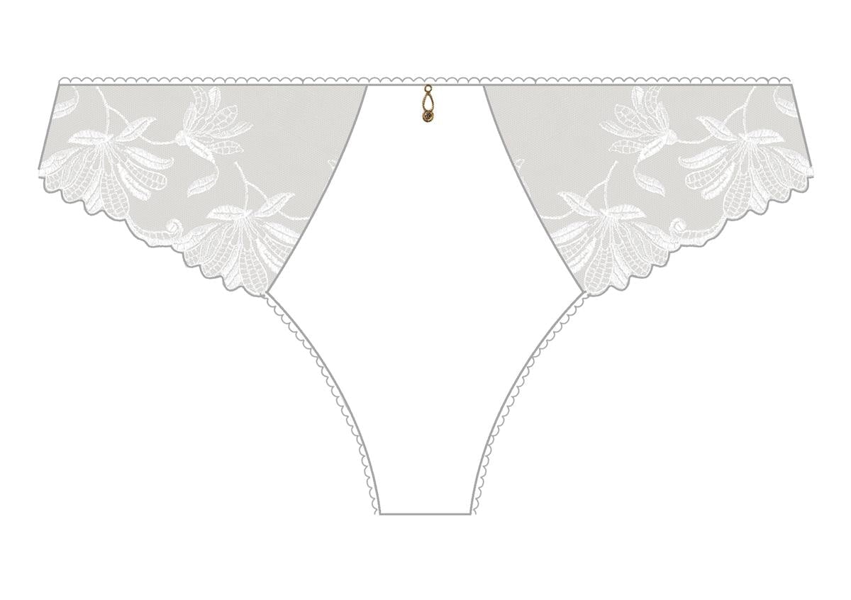 Aubade - Lovessence Tanga Blanc