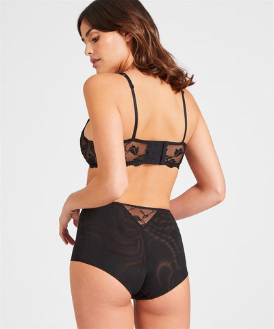 Aubade - Softessence Culotte Taille Haute Noir