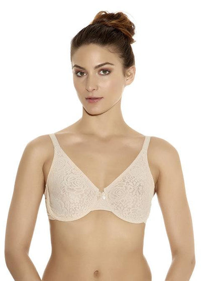 Wacoal - Halo Lace Soutien Gorge Moulé Armatures Nude