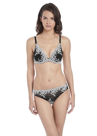 Wacoal - Embrace Lace Soutien Gorge Plunge Armatures Noir