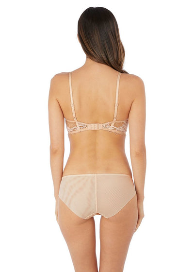 Wacoal - Lace Perfection Soutien Gorge Plunge Armatures Café Crème