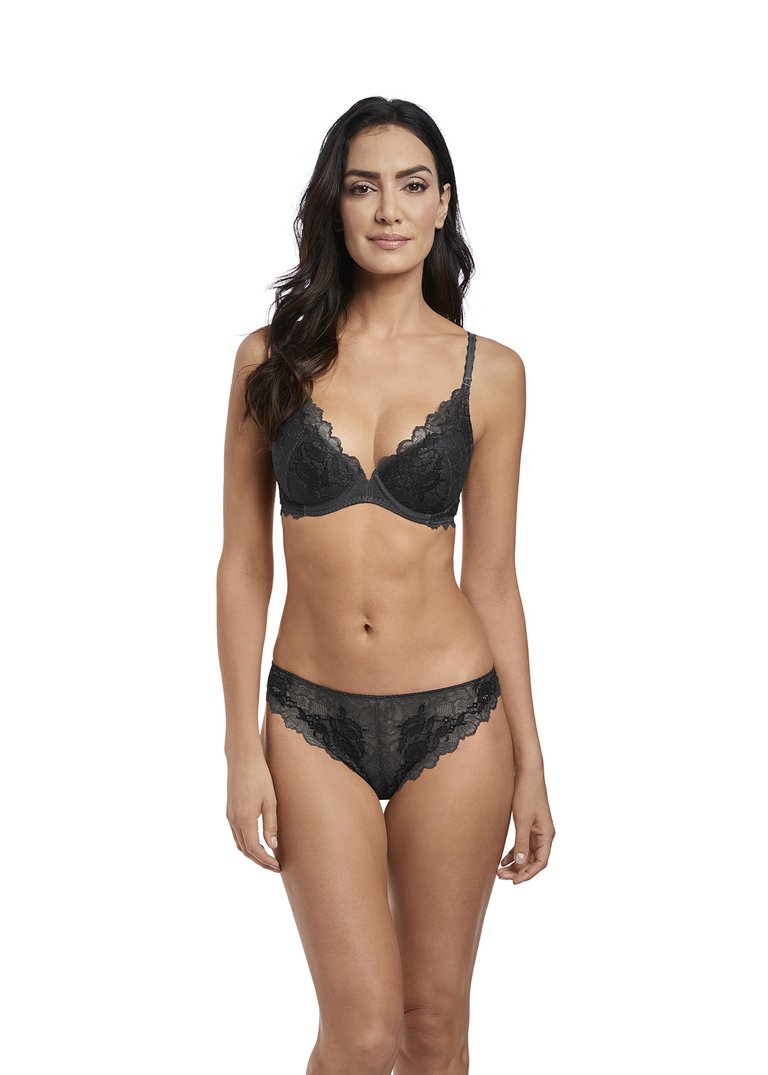 Wacoal - Lace Perfection Soutien Gorge Plunge Armatures  Noir