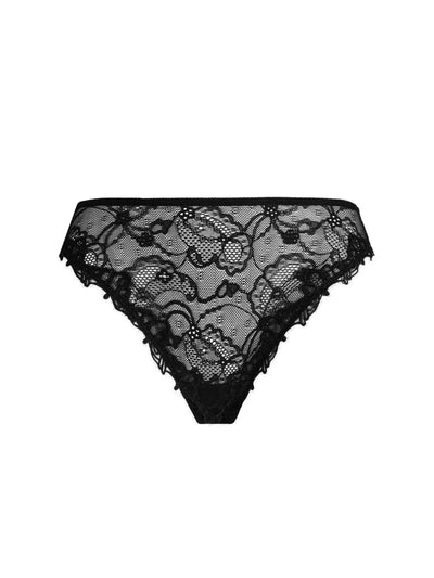 Lise Charmel - Soir De Venise Slip Fantaisie Noir Diamant