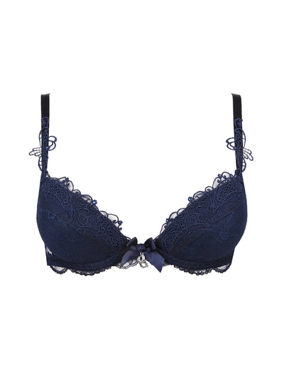 Lise Charmel - Soir De Venise Soutien Gorge Push Up Bleu Venise