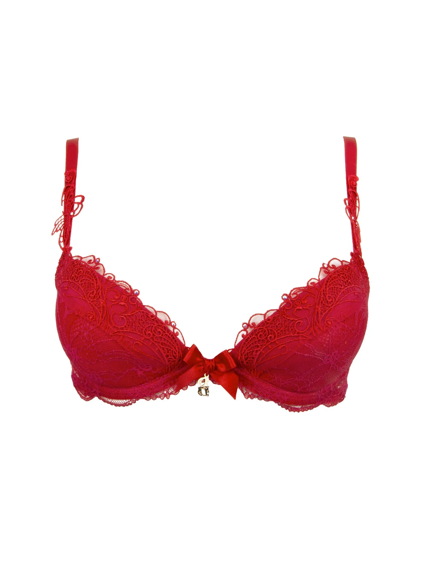 Lise Charmel - Soir De Venise Soutien Gorge Push Up Rouge Venise