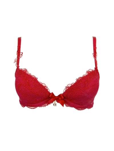 Lise Charmel - Soir De Venise Soutien Gorge Push Up Rouge Venise