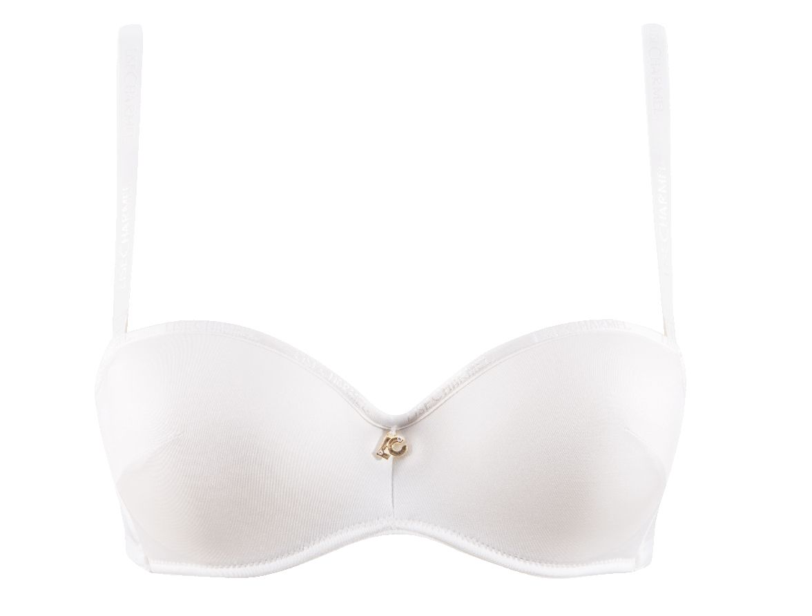 Lise Charmel - Mode Pure Soutien Gorge Bandeau Coque  Nacre