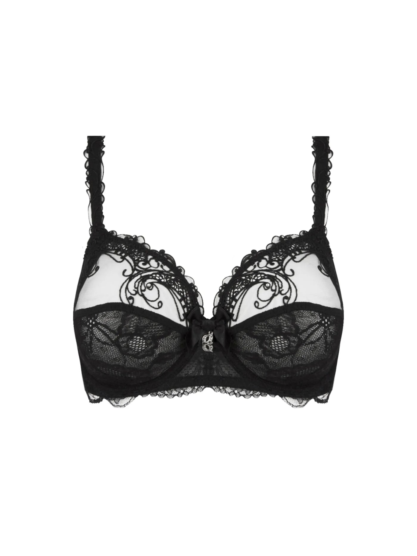 Lise Charmel - Soir De Venise Soutien Gorge Armature Emboîtant Noir Diamant