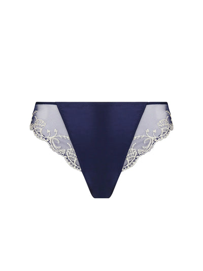 Lise Charmel - Splendeur Soie Slip Fantaisie Marine