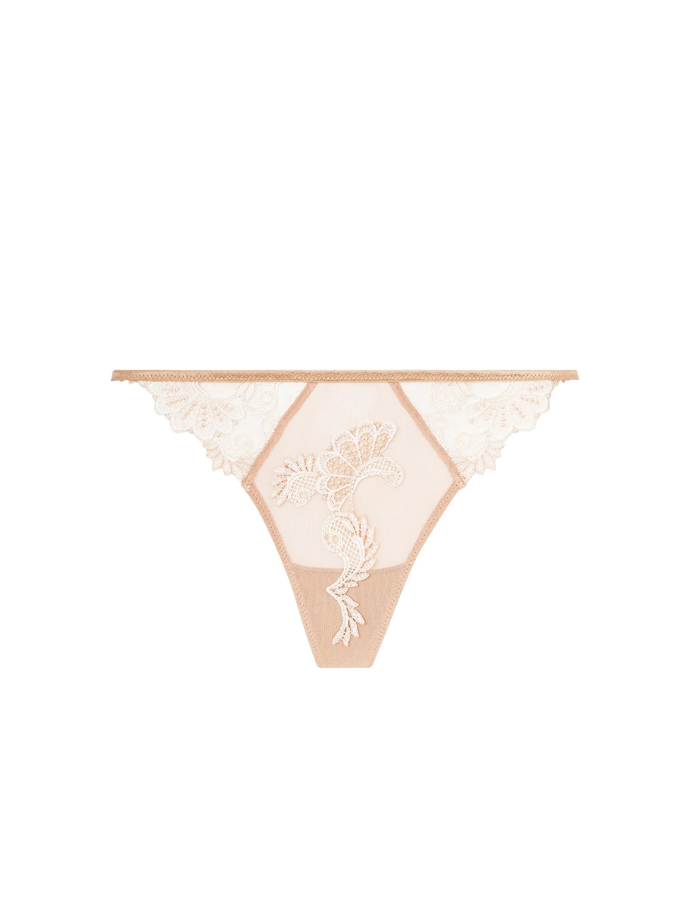 Lise Charmel - Dressing Floral String Sexy Ambre Nacre