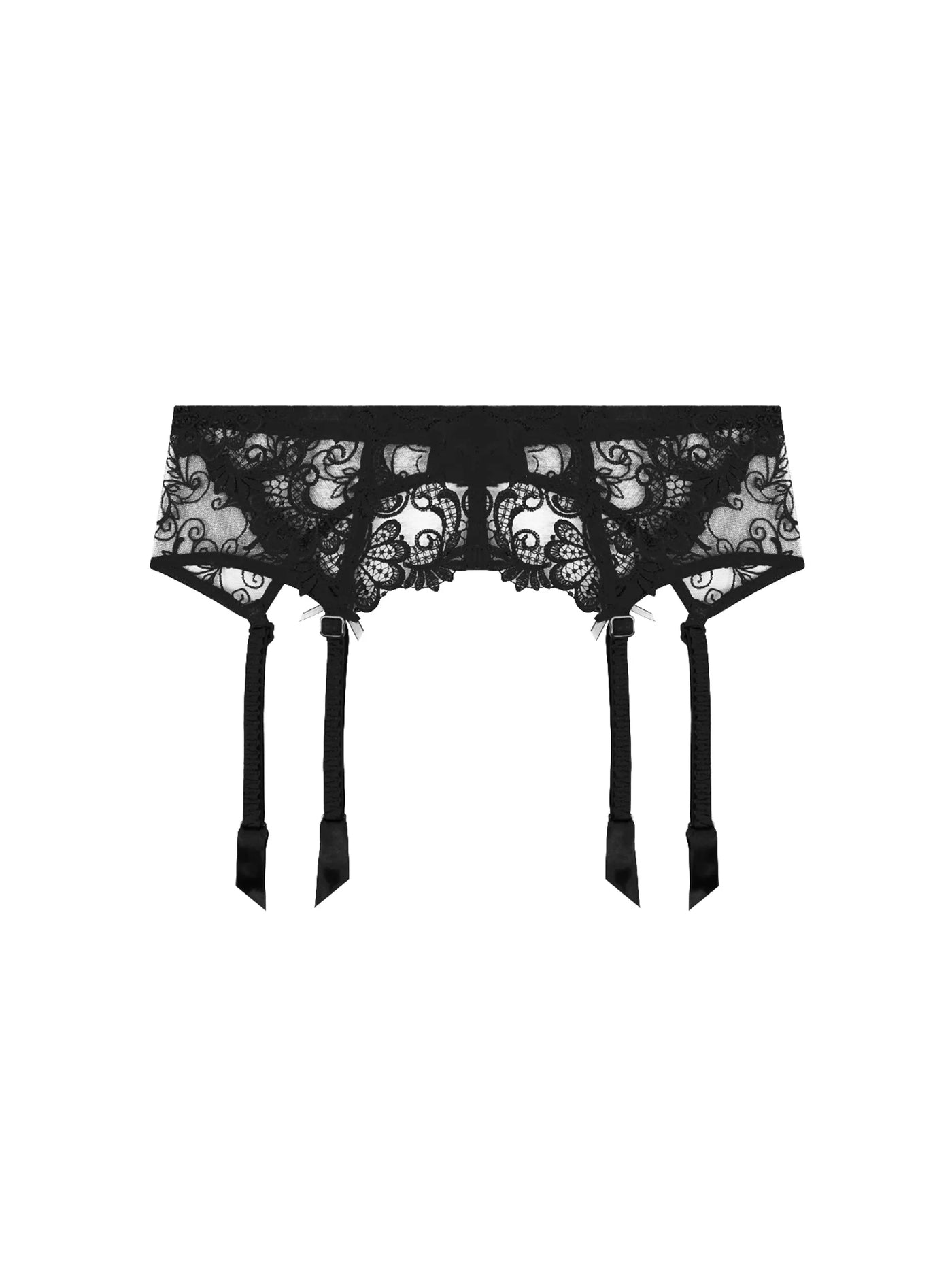 Lise Charmel - Dressing Floral Porte Jarretelle Noir