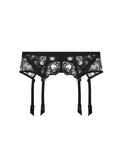 Lise Charmel - Dressing Floral Porte Jarretelle Noir