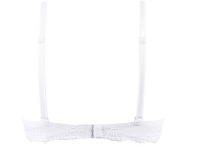 Lise Charmel - Dressing Floral Soutien Gorge Bandeau Coque Blanc