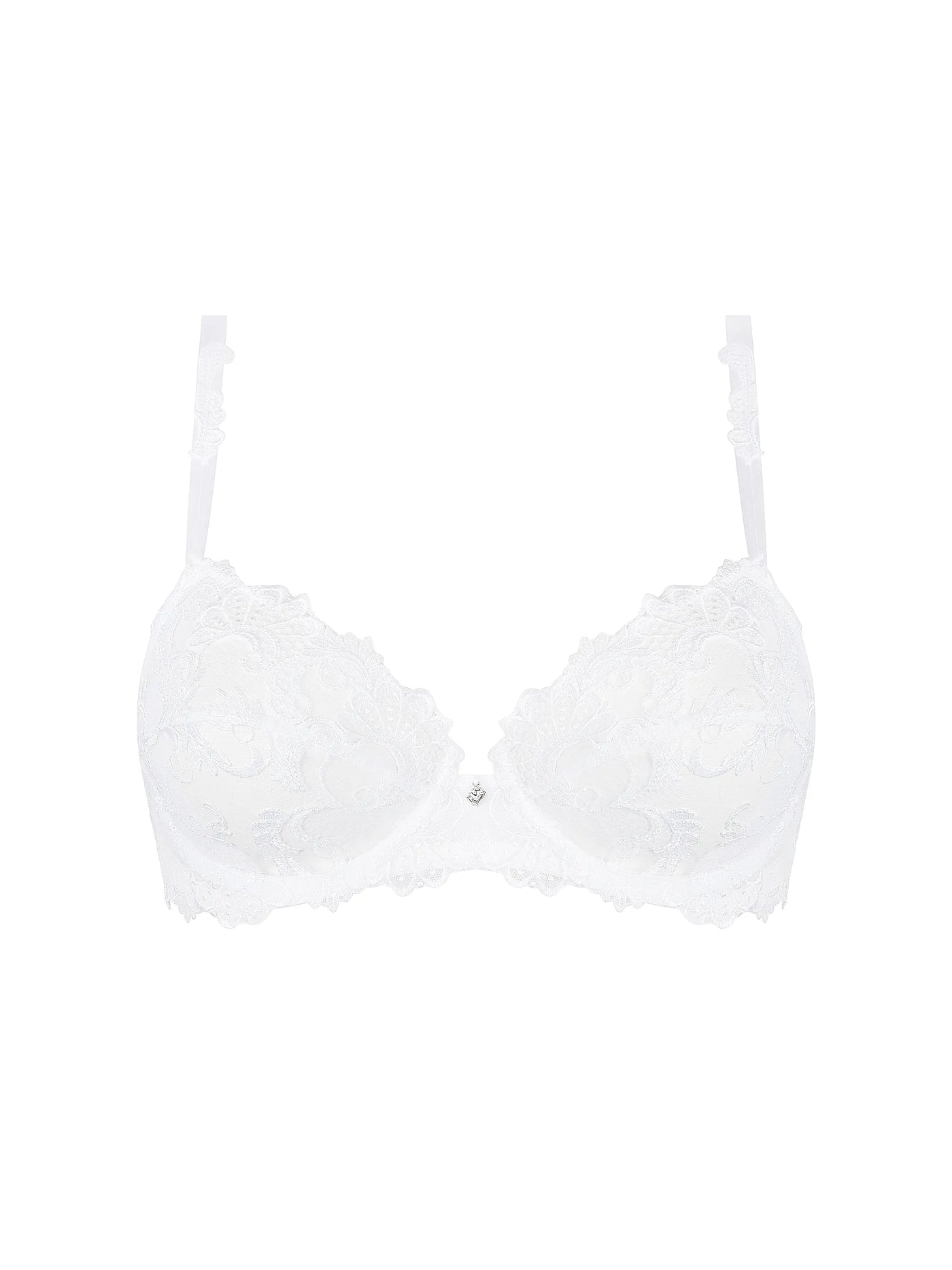 Lise Charmel - Dressing Floral Soutien Gorge Armature Emboîtant Blanc
