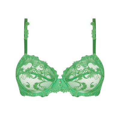 Lise Charmel - Dressing Floral Soutien Gorge Armature Emboîtant Dressing Emeraude