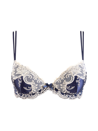 Lise Charmel - Splendeur Soie Soutien Gorge Coque  Marine