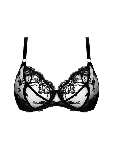 Lise Charmel - Sublime En Dentelle Soutien Gorge Corbeille Fitting Noir