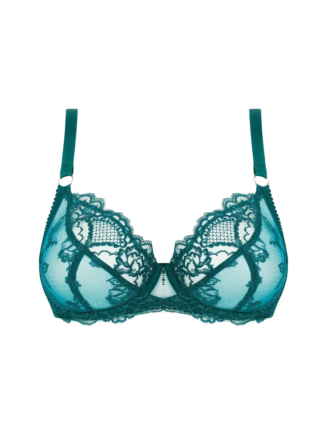 Lise Charmel - Sublime En Dentelle Soutien Gorghe Corbeille Fitting Vert Princesse
