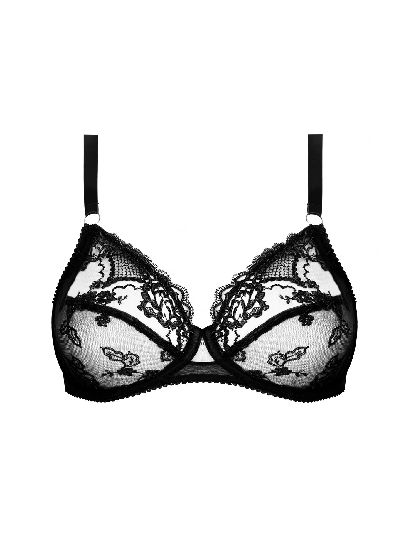 Lise Charmel - Sublime En Dentelle Soutien Gorge Bien Etre Noir