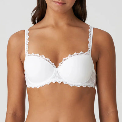 Marie Jo Christy Padded Balcony Bra - White Padded Bra Marie Jo 